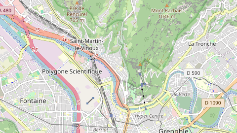 Carte de localisation de l'évènement