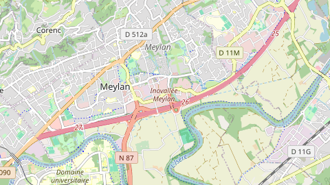 Carte de localisation de l'évènement