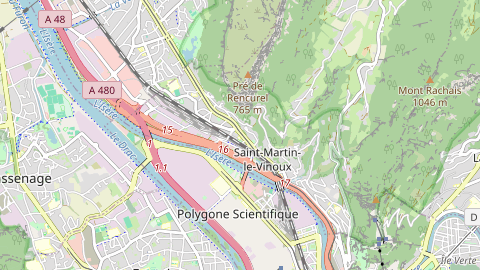 Carte de localisation de l'évènement