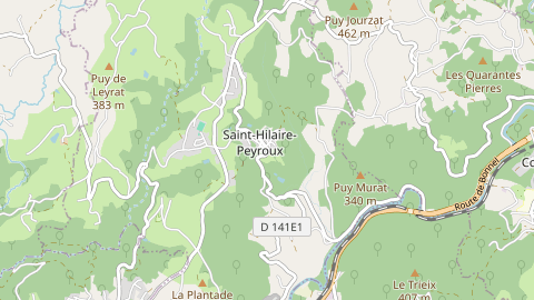 Carte de localisation de l'évènement