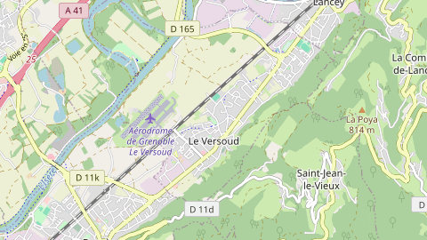 Carte de localisation de l'évènement