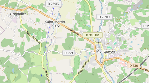 Carte de localisation de l'évènement