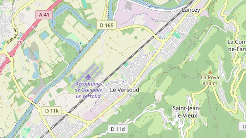 Carte de localisation de l'évènement