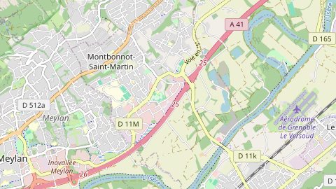 Carte de localisation de l'évènement