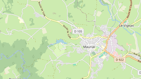 Carte de localisation de l'évènement