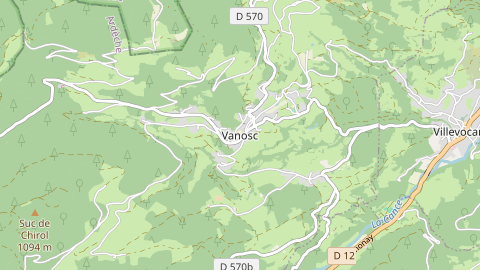 Carte de localisation de l'évènement