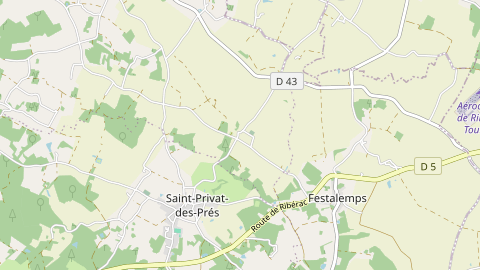 Carte de localisation de l'évènement