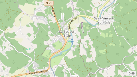 Carte de localisation de l'évènement