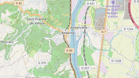 Carte de localisation de l'évènement