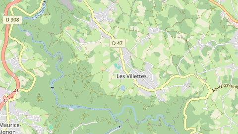 Carte de localisation de l'évènement