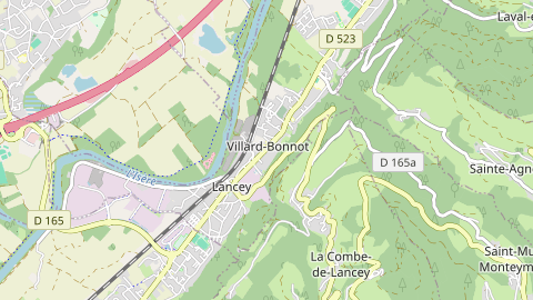 Carte de localisation de l'évènement