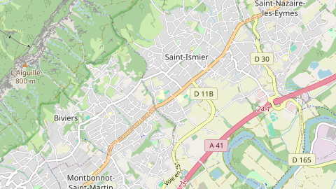 Carte de localisation de l'évènement