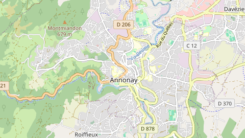 Carte de localisation de l'évènement