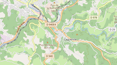 Carte de localisation de l'évènement