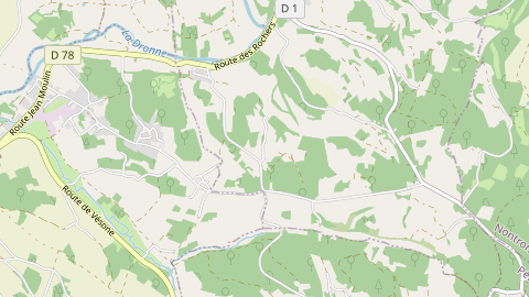 Carte de localisation de l'évènement