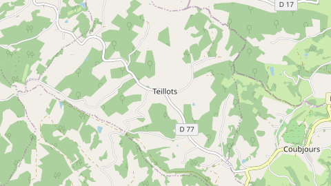 Carte de localisation de l'évènement