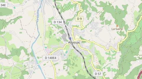 Carte de localisation de l'évènement