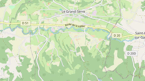 Carte de localisation de l'évènement