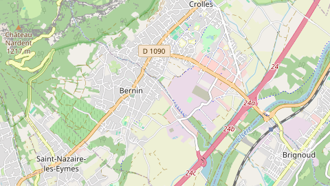 Carte de localisation de l'évènement
