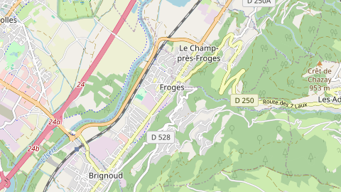Carte de localisation de l'évènement