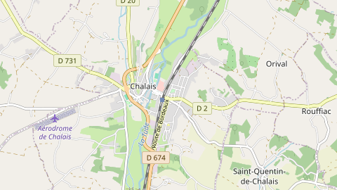 Carte de localisation de l'évènement