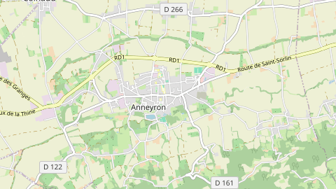 Carte de localisation de l'évènement