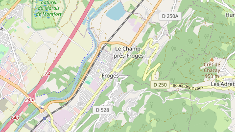 Carte de localisation de l'évènement
