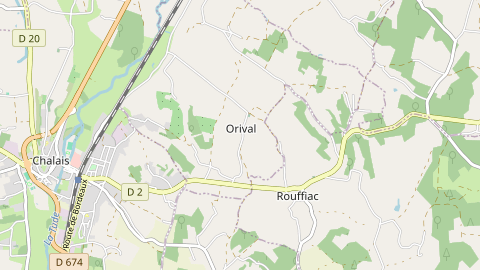 Carte de localisation de l'évènement