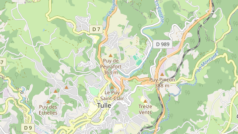 Carte de localisation de l'évènement