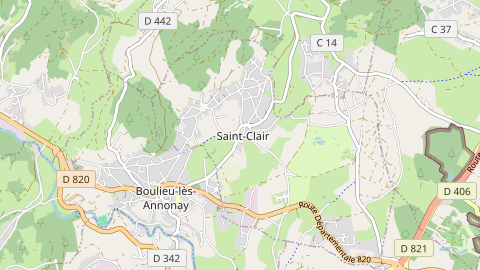Carte de localisation de l'évènement