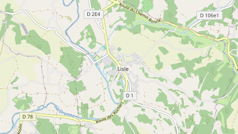 Carte de localisation de l'évènement