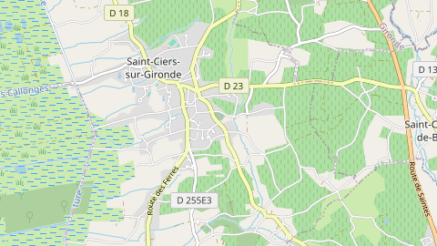 Carte de localisation de l'évènement