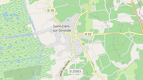 Carte de localisation de l'évènement