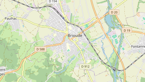 Carte de localisation de l'évènement