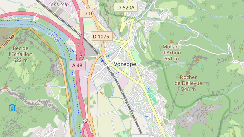 Carte de localisation de l'évènement