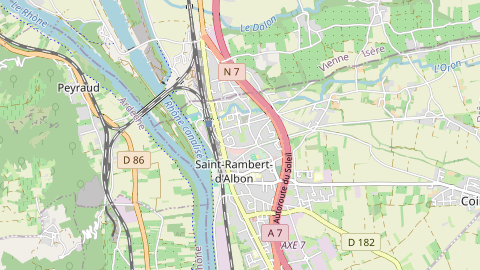 Carte de localisation de l'évènement