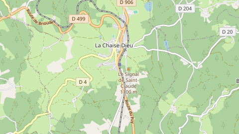 Carte de localisation de l'évènement