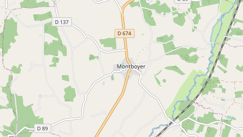 Carte de localisation de l'évènement