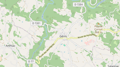 Carte de localisation de l'évènement
