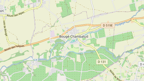 Carte de localisation de l'évènement
