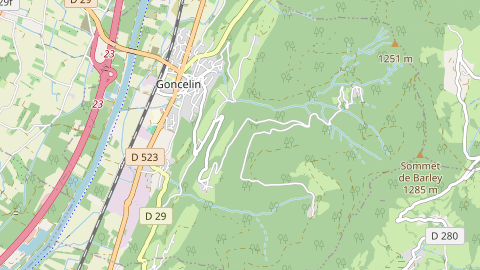 Carte de localisation de l'évènement