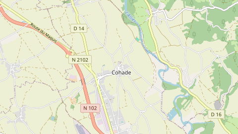 Carte de localisation de l'évènement