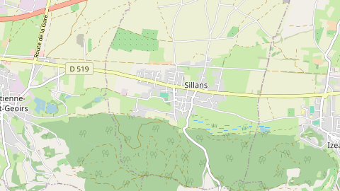 Carte de localisation de l'évènement
