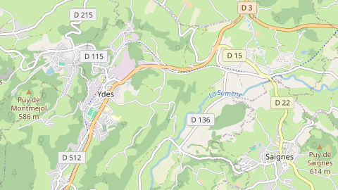 Carte de localisation de l'évènement