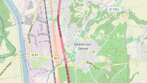 Carte de localisation de l'évènement