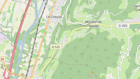 Carte de localisation de l'évènement