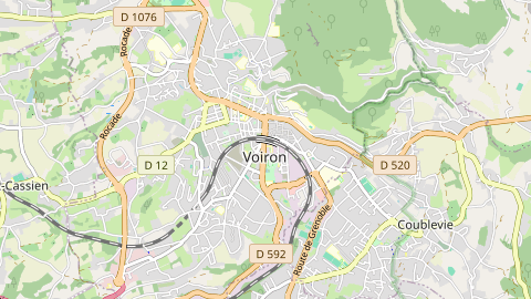 Carte de localisation de l'évènement