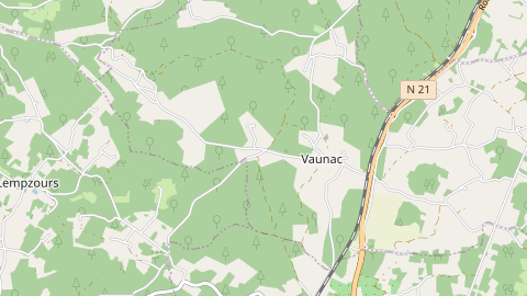 Carte de localisation de l'évènement