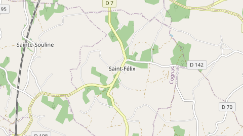Carte de localisation de l'évènement