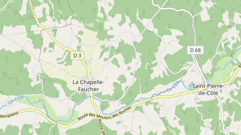 Carte de localisation de l'évènement